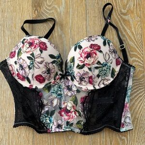 Floral Lace Women's Bustier